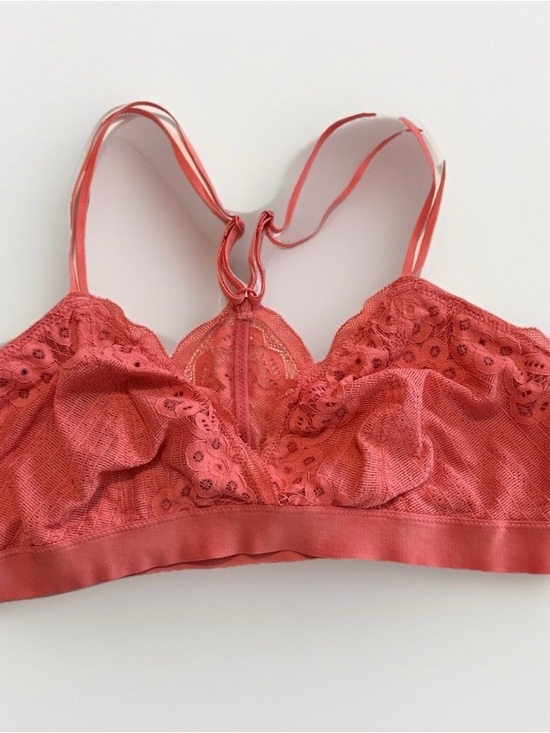 aerie Other - aerie Lace Bralette in Coral